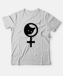 Cat Feminist Symbols Feminist T-Shirt