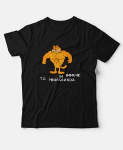 Garfield Im Immune To Propaganda T-Shirt