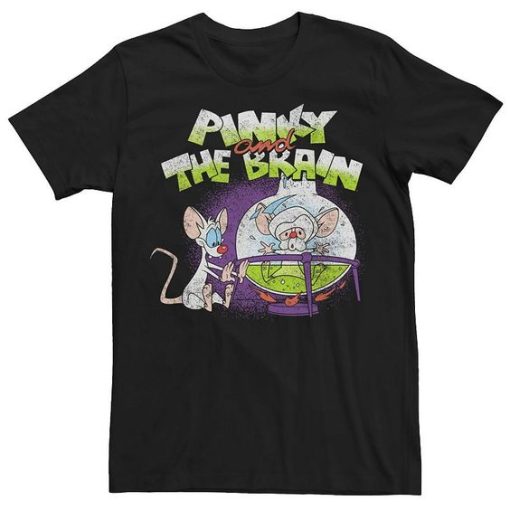 Pinky & The Brain Cooked Distorted T-shirt