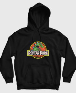 Reptar Park Rugrats Jurassic Park Hoodie