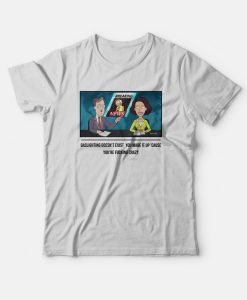 Gaslighting Doesn’t Exist Rick n Morty T-shirt