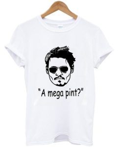 A Mega Pint Johnny Depp T-shirt