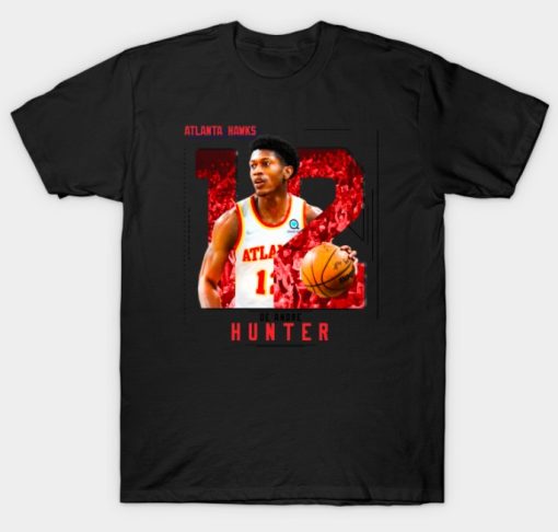 De'Andre Hunter Basketball Edit Hawks T-Shirt