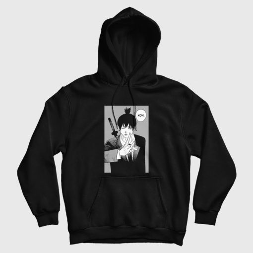 Kon Aki Hayakawa Chainsaw Man Hoodie