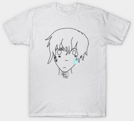 Lil Peep Face Art T-shirt