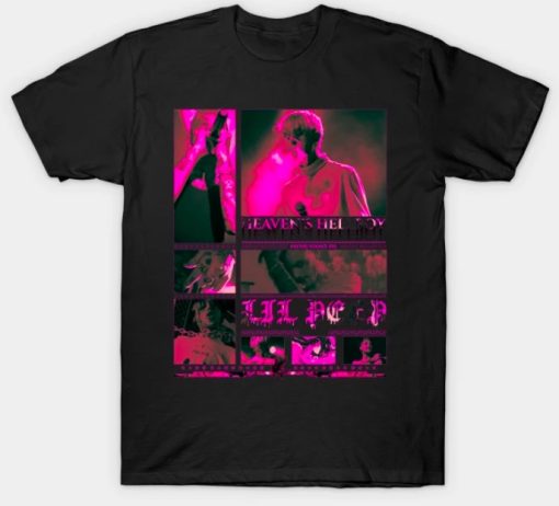 Lil Peep Heaven Hellboy T-sirt