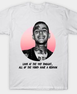 Lil Peep Look at the sky T-shirt