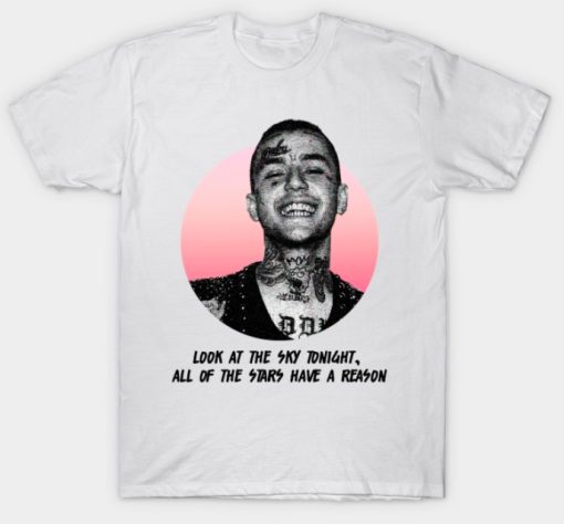 Lil Peep Look at the sky T-shirt