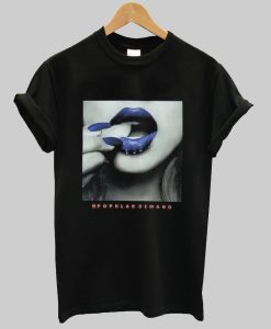 Popular Demand blue lips T-shirt