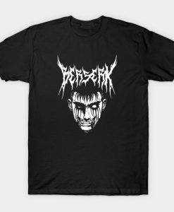 Berserk Corpse Paint Blackmetal T-shirt