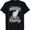 Catholic Holy Rosary Virgin Mary Inspiring Gift For Women T-Shirt