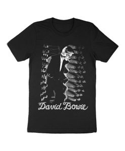 David Bowie Black 'David Bowie' Sound Proof T-shirt
