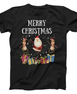 Dancing Santa Christmas T-Shirt