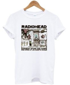 Radiohead Colored In Drawing T-shirt