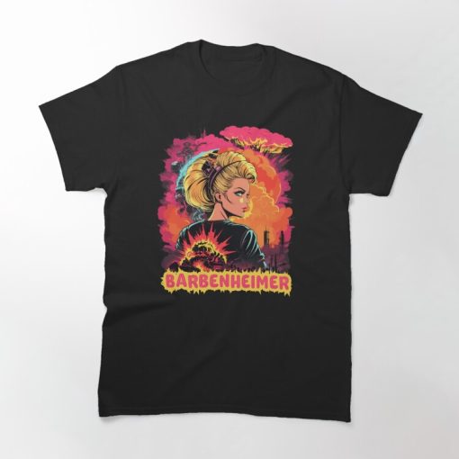 Barbenheimer Cartoon T-shirt