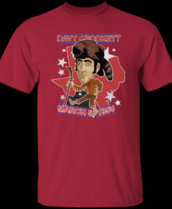 Davy Crockett March 5 1854 T Shirt