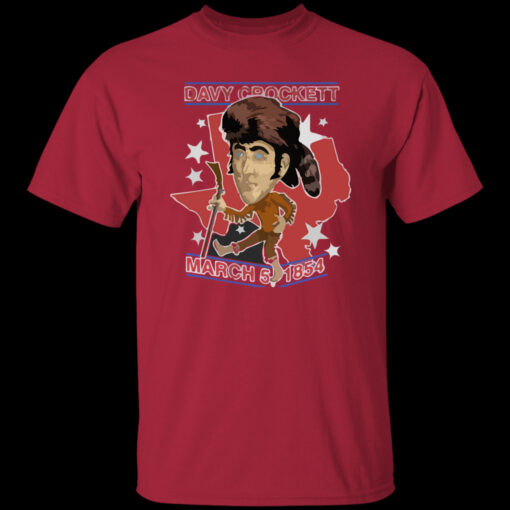 Davy Crockett March 5 1854 T Shirt