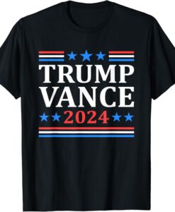 Trump Vance 2024 For President T Shirt