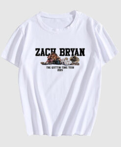 Zach Bryan 2024 Cowboy The Quittin' Time Tour T-Shirt